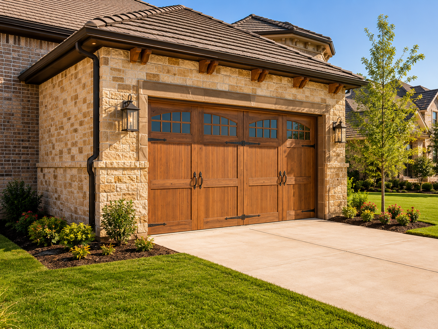 Garage door installation